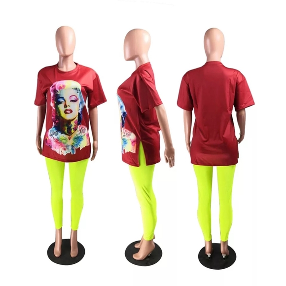 "Split Sides Monroe Set" - Picture 3 of 4